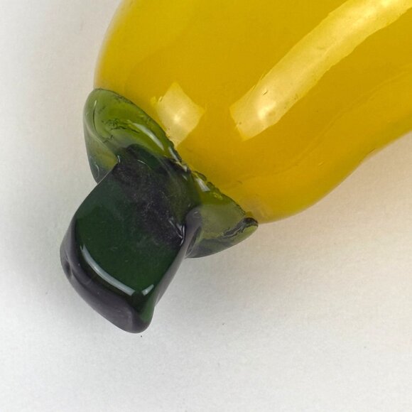 Vintage 5pc Murano Style Glass Fruit Vegetables Hand Blown Art Glass EUC - Picture 7 of 12